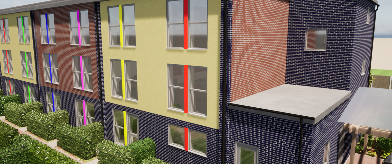 YMCA flats