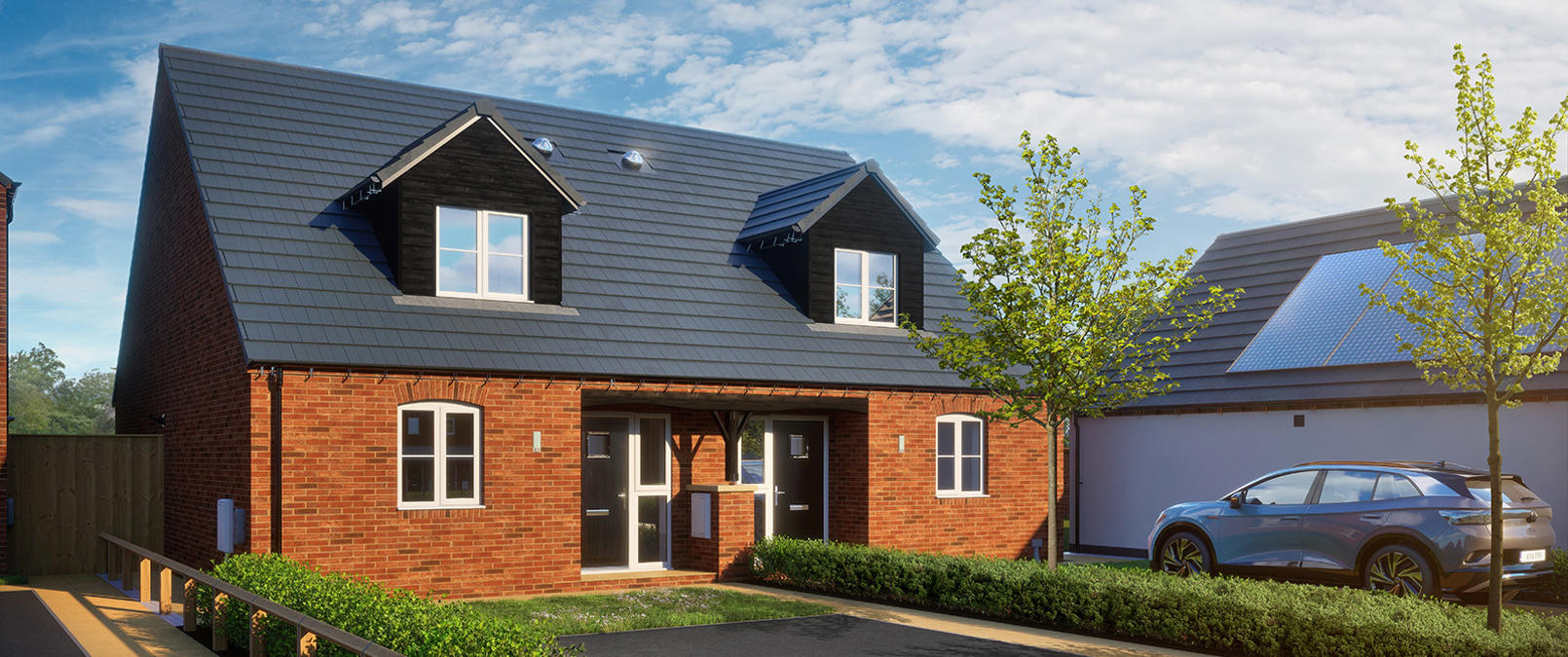 Maple three bedroom semi-detached chalet bungalow