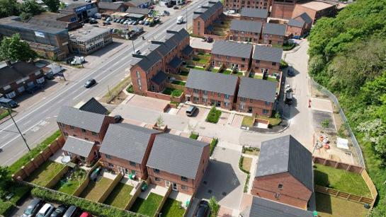 Trent Lane Aerial Photo
