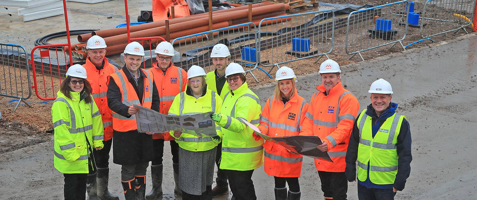 Start onsite in OId Whittington