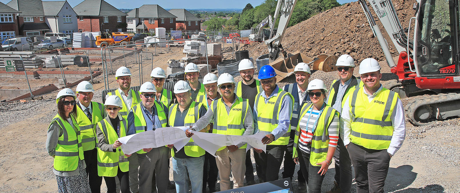 Start onsite group photo